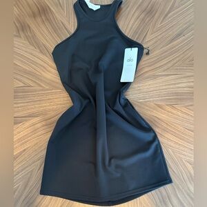 ALO Yoga Women's Black Mini Dress